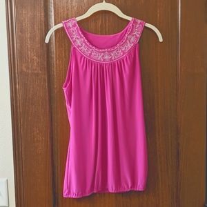 The Limited pink/purple tank